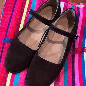 Classic Brown Mary Jane Flats
